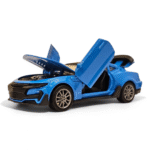 Miniatura Camaro Azul com fricção 1:36