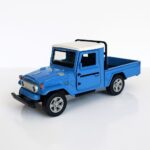 Carrinho Colecionavel Miniatura Rural 1:32 – Pronta para Aventura no Campo! Azul