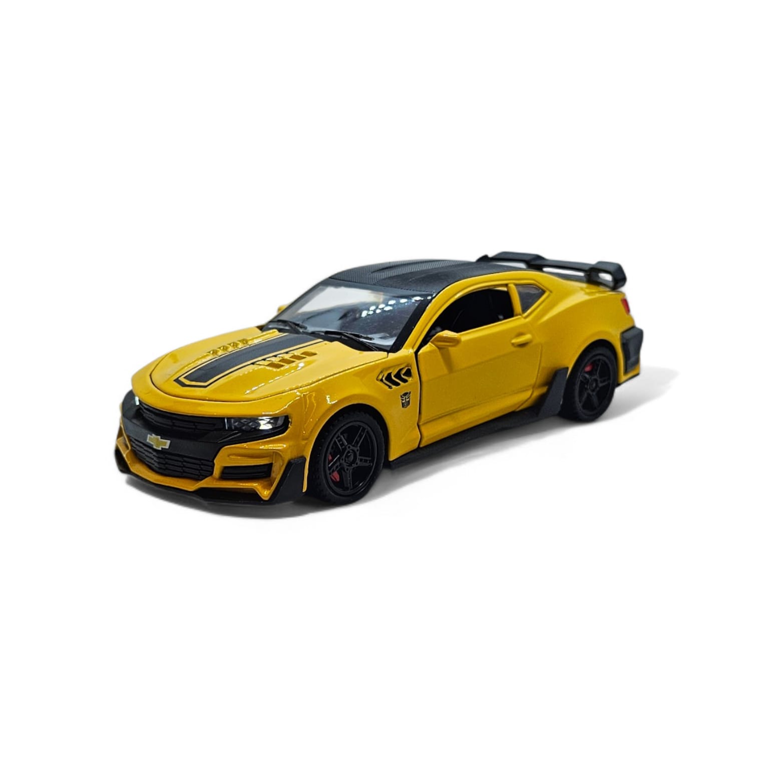 ca3 Miniatura Camaro Amarelo com Fricção 1:32 - Imagem 1